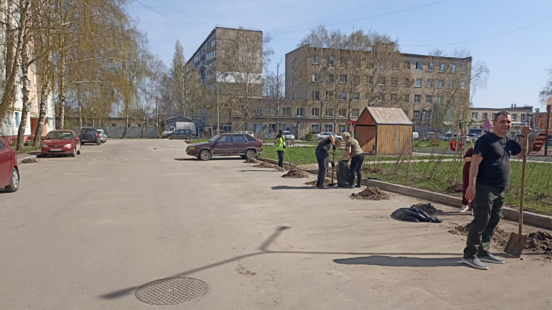 Субботники с УК «Управдом 68»